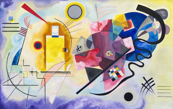 45 Hochauflösende Kandinsky Illustrationen - Sofortiger Download