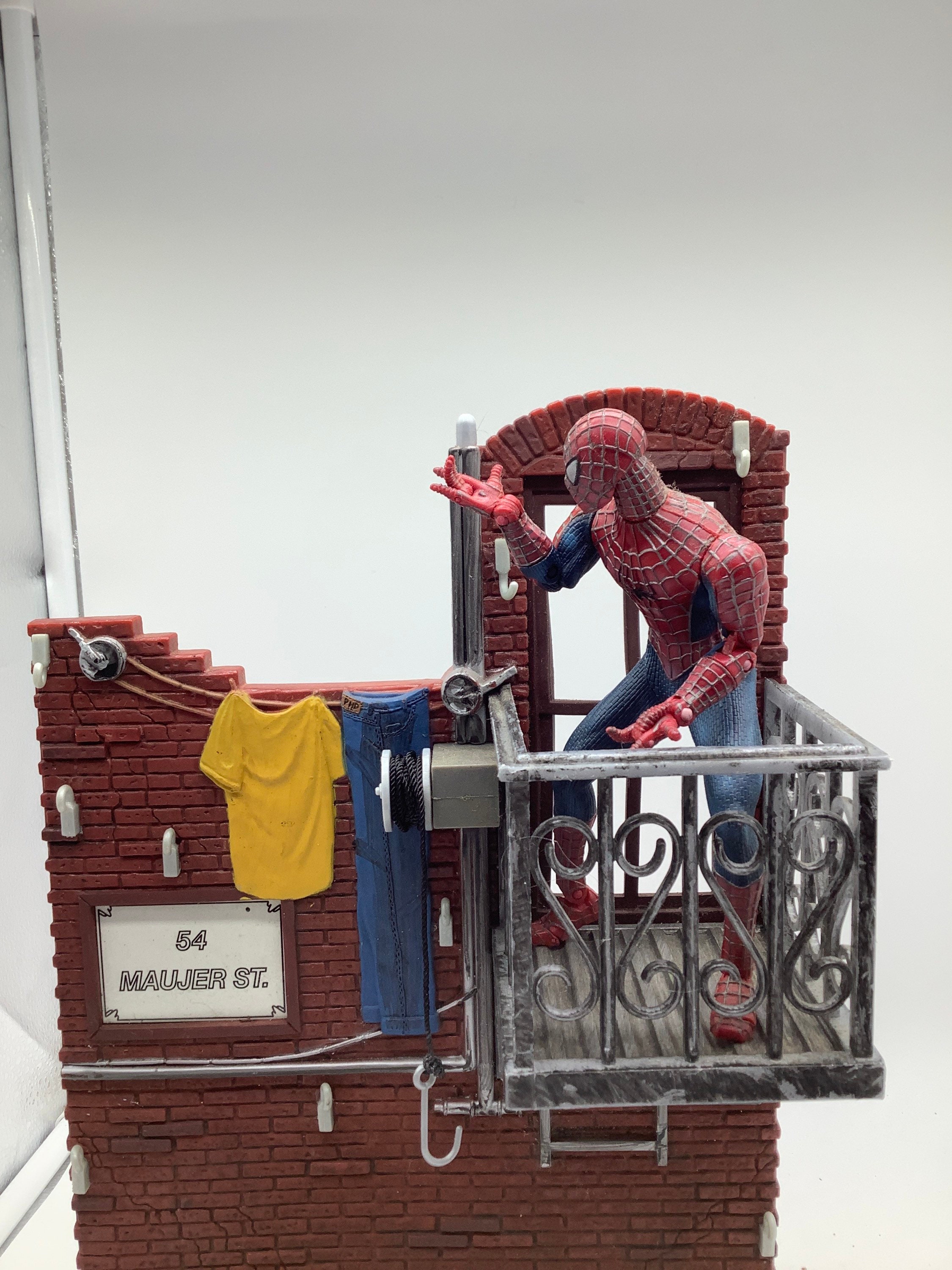Vintage 2002 Marvel Spider-man Alleyway Playset - Etsy