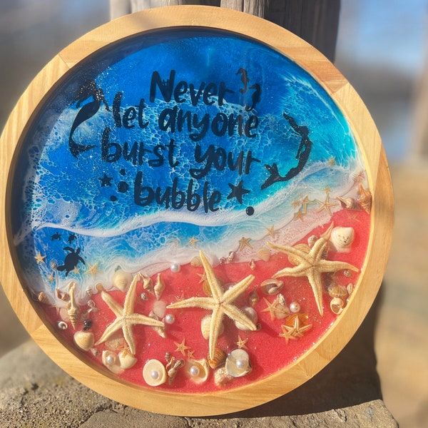 Mermaid Glitter Wall Decals - Etsy