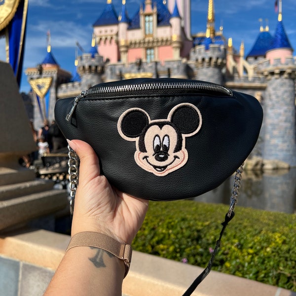 Black Fanny Pack Etsy