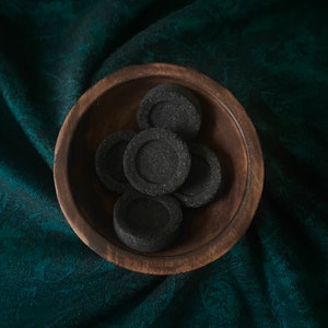 Charcoal Discs 33 mm 10 pc (1 roll) For burning incense and loose herbs - Smudging - Cleansing