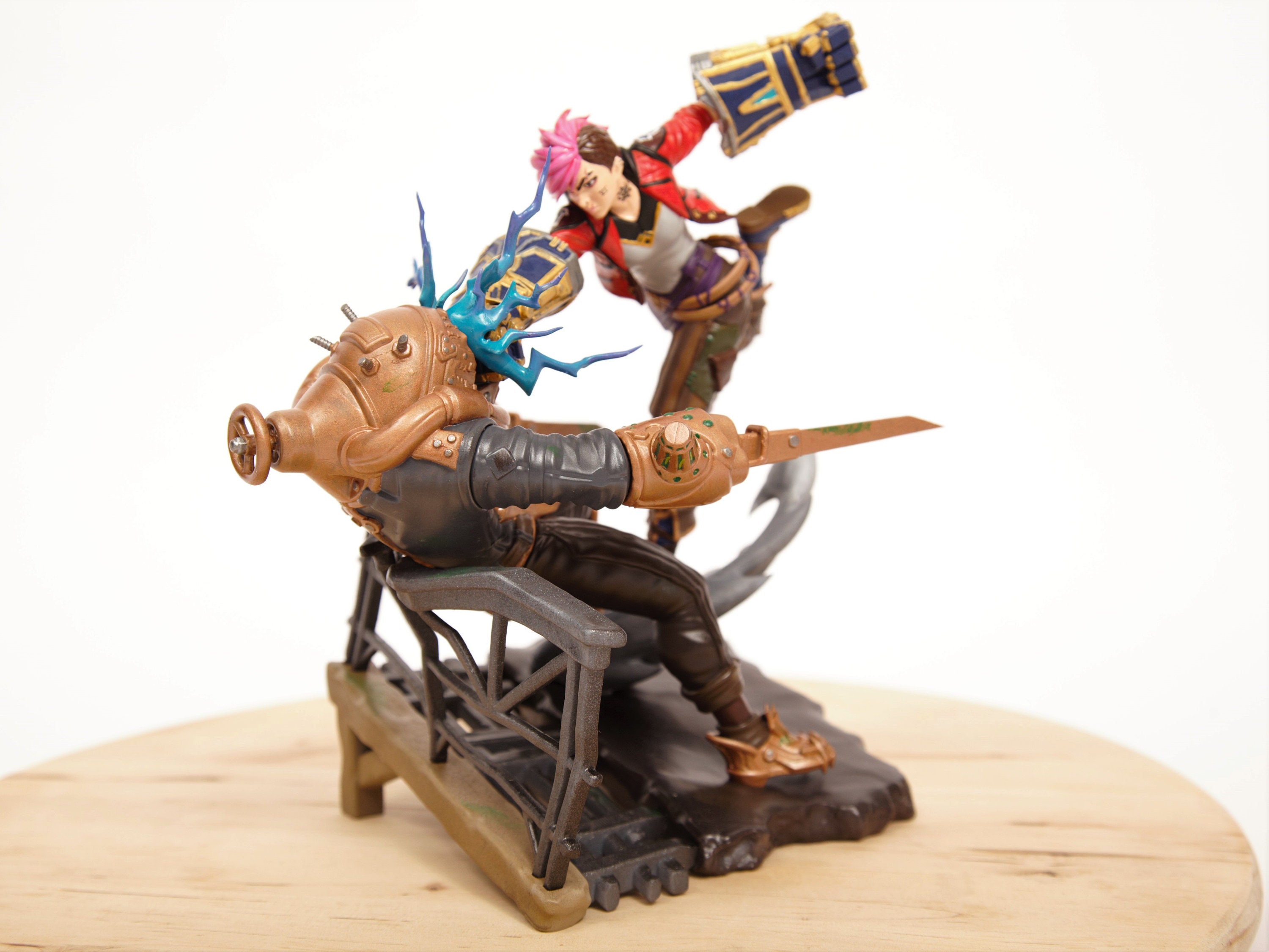 Figure of Vi From Arcane Hand Painted 3D Printed Etsy UK