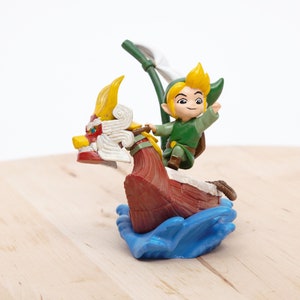 Windwaker Link Figure, Hand Painted, 3D Printed