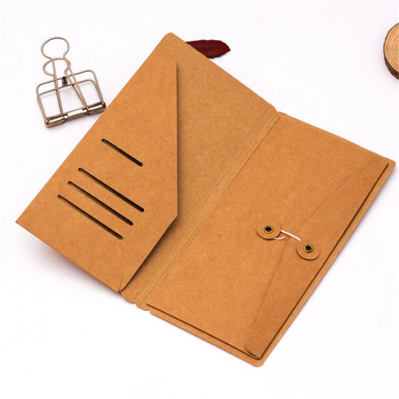 Travelers Notebook Insert - KRAFT - Midori Insert - Regular