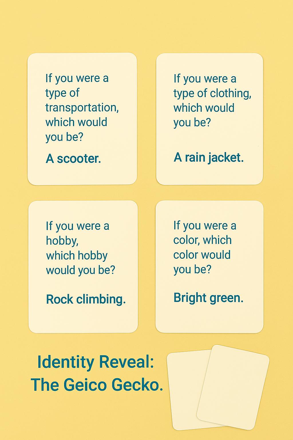 Guessing Who?, Printable Conversation Cards, Icebreaker Game, 50 Fun ...