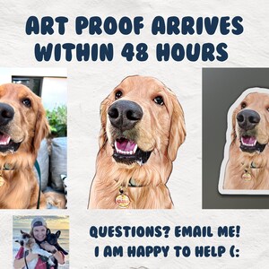 Custom Pet Magnet - Custom Pet Illustration, Pet Portrait, Pet Sketch, Dog Magnet, Cat Magnet, Custom Fridge Magnet, Custom Car Magnet image 9