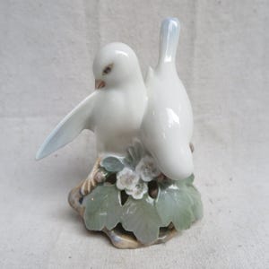 Porcelain Lovebirds - Etsy