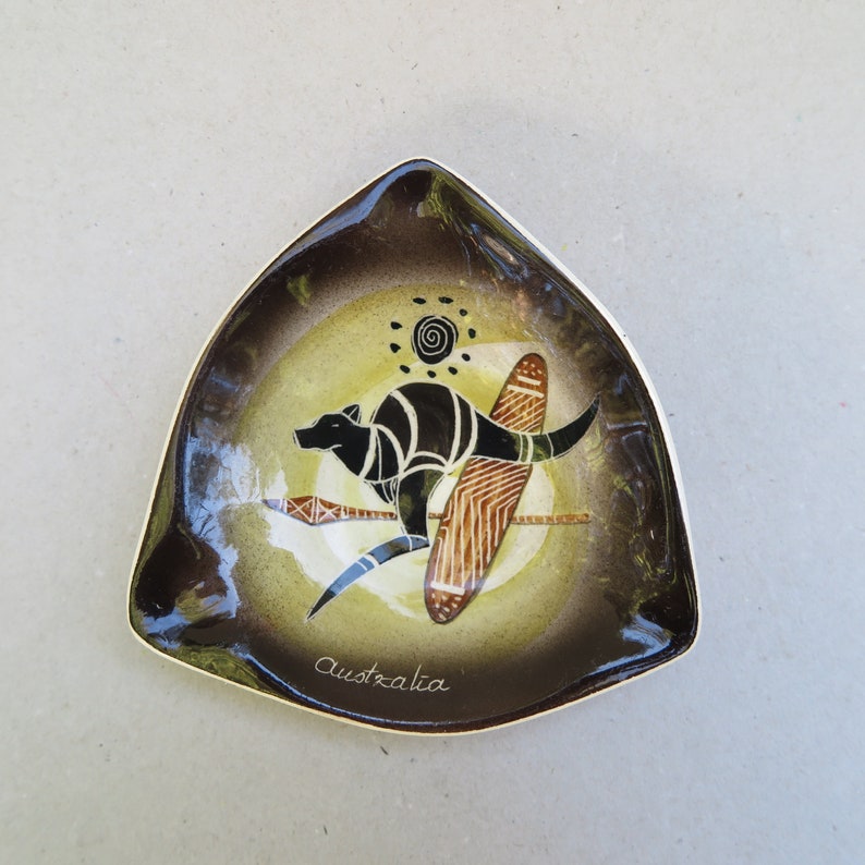 The Little Sydney Pottery Australia Souvenir Dishes / Set of 4