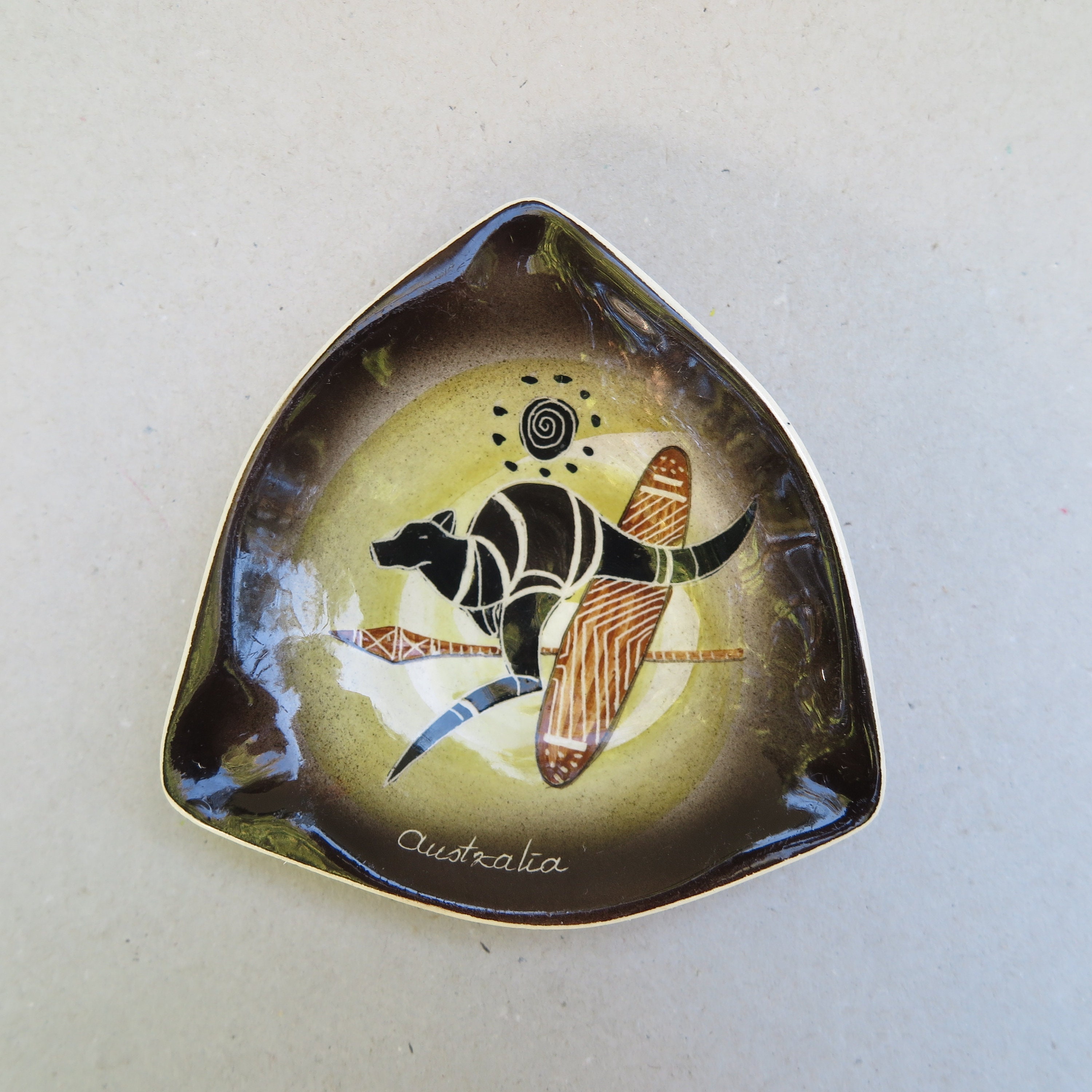 The Little Sydney Pottery Australia Souvenir Dishes / Set of 4