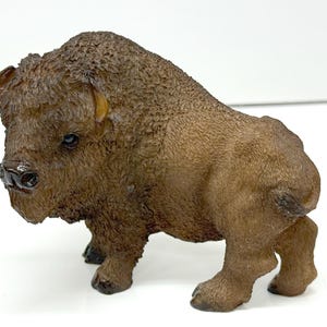 Small Buffalo Cast Statue
