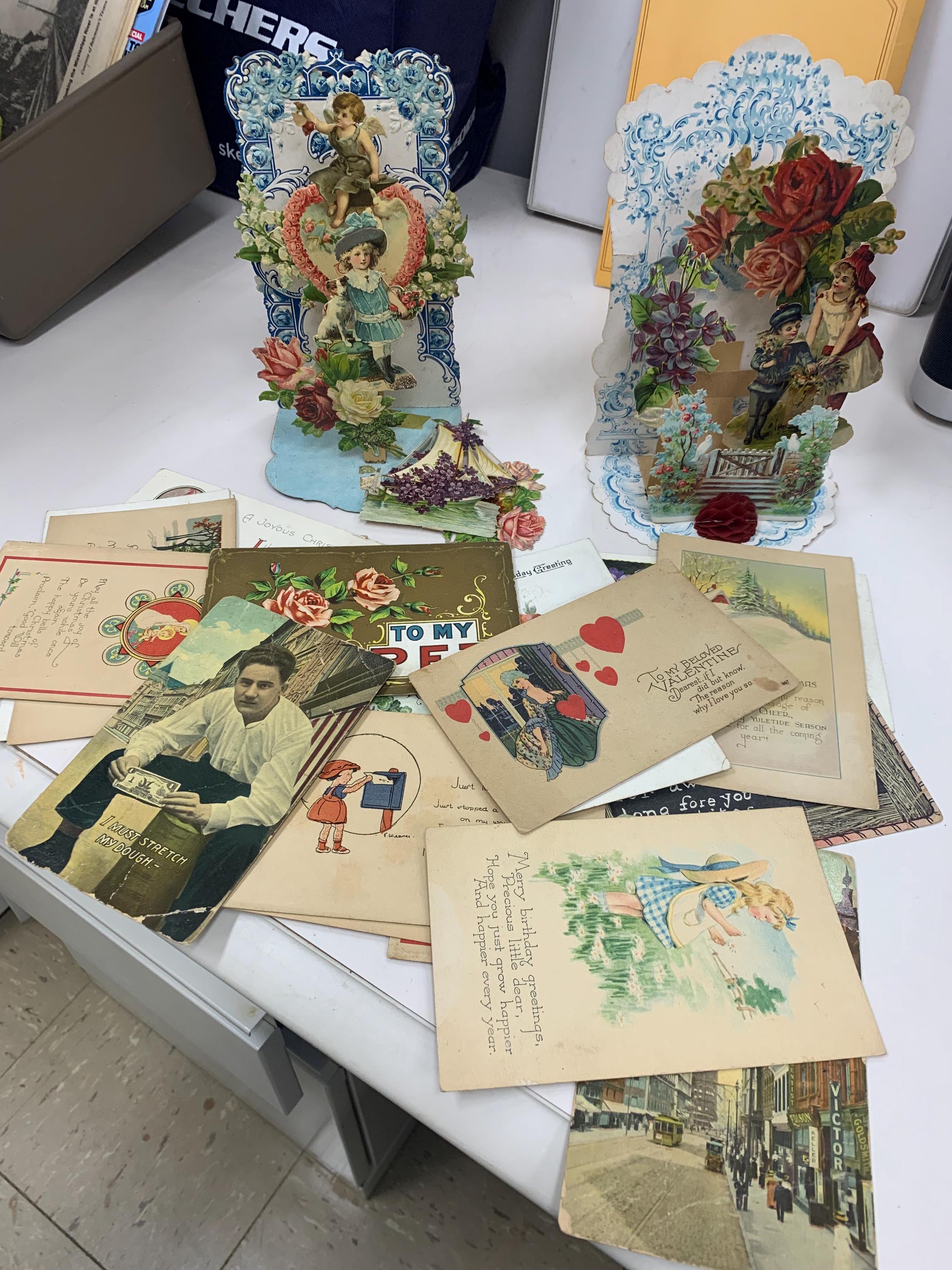 Vintage greeting card pack - Etsy 日本