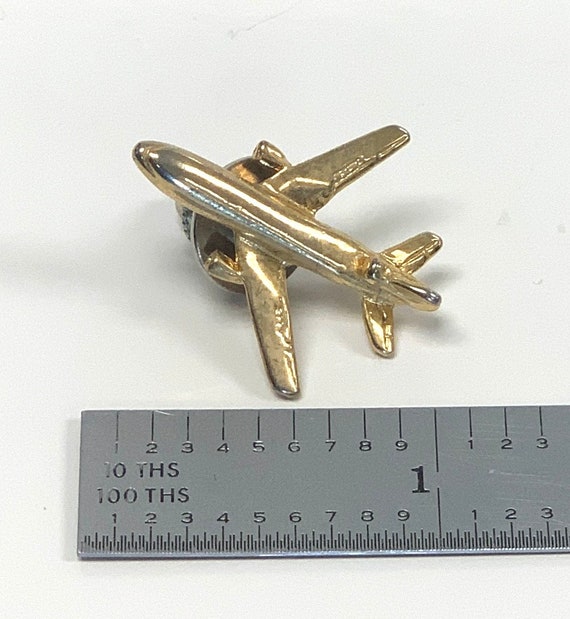 Airplane Tie Pin - image 5