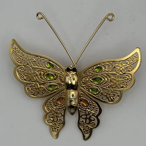 Vintage Butterfly Brooch