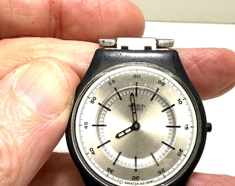 Reloj Swatch Skin Flattention SFB106G vintage