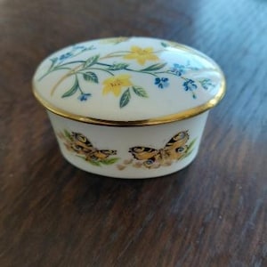 Caverswall Porcelain Trinket Box