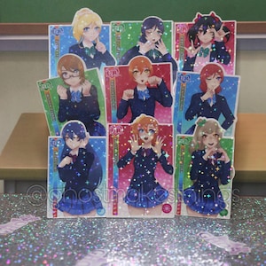 Love live! UR stickers holographic