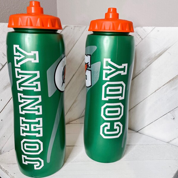 Personalized Gatorade Water Bottle Etsy