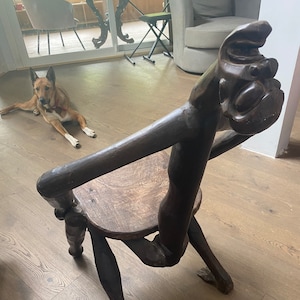 Wood Hand Chair Etsy New Zealand