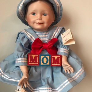 Kolekcja Yolanda&#39;s Picture Perfect Babies Amanda - 9” - Lalka porcelanowa vintage