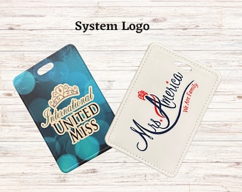 Personalized Pageant Luggage Tag