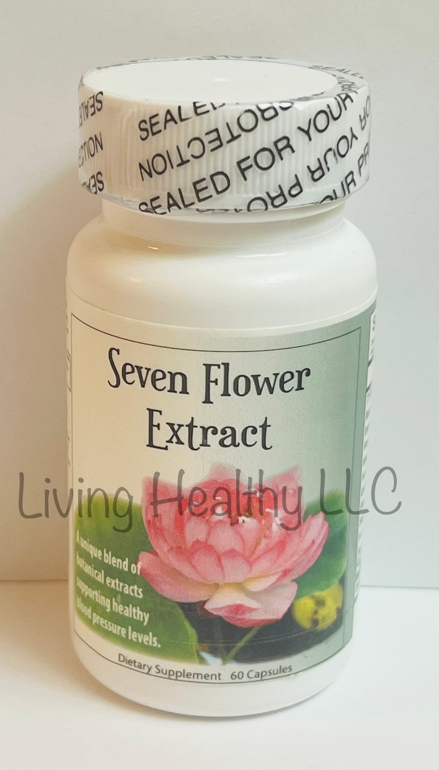 Seven Flowers Extract 60 Capsules Etsy