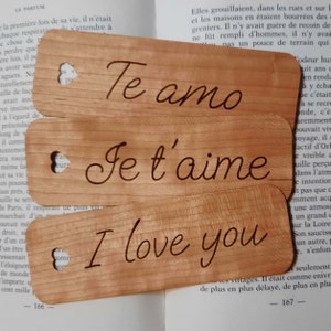 Signet en bois pour la St-Valentin