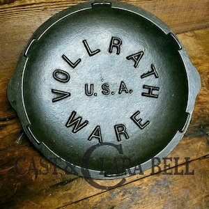 Fully marked Vollrath #8 Cast Iron Lid!  Hard to find piece!