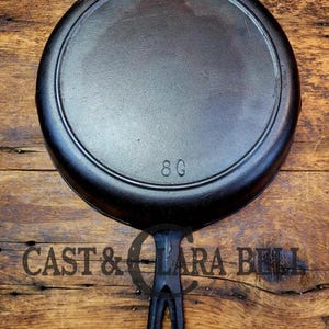 The Classic 8!  Priced to Sell, 1940&#39;s early Birmingham Stove & Range Red Mountain Series #8 Skillet, 8G