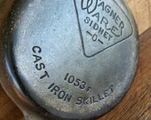 Pie Logo Wagner Ware Sidney -O- 3 Plated Skillet 1053 F. Restored and Ready to Use