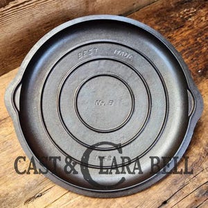 Need a Lid?  Griswold made &quot;Best Made&quot; brand No. 8 Low Dome Self Basting Skillet Cover, #1242.