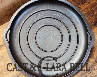 Need a Lid?  Griswold made "Best Made" brand No. 8 Low Dome Self Basting Skillet Cover, #1242.