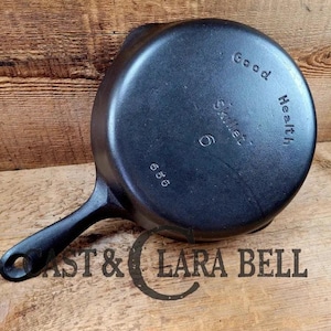 Unique gift idea!  1930&#39;s Griswold&#39;s Good Health #6 Skillet, 656.  Department store special!