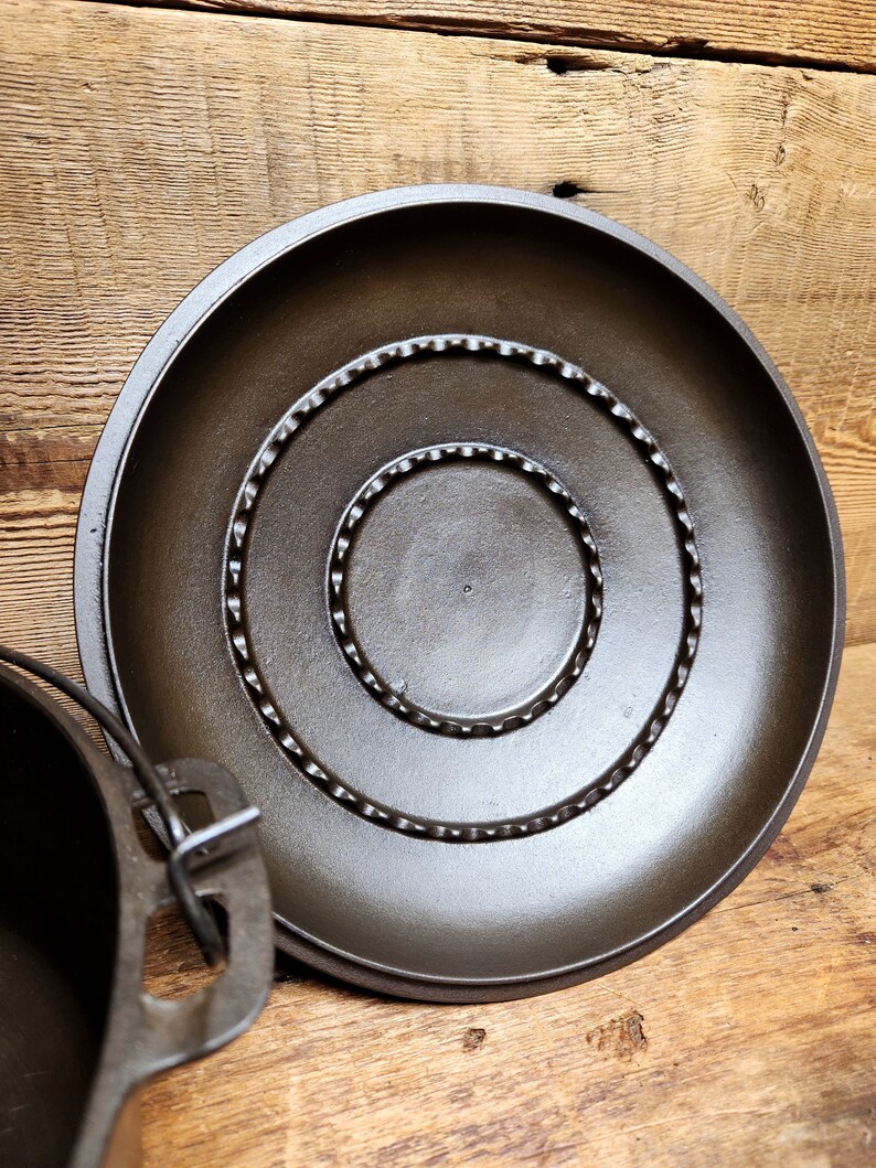 1920's Wagner 8 Dutch Oven 1268 C With Matching Lid. Etsy