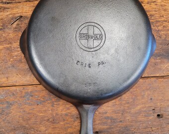 Wagner Cast Iron 9 Inch Chef Skillet 1386C
