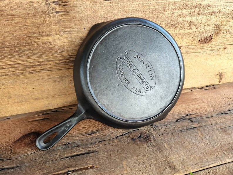 Martin Stove & Range Co 8 Skillet With Heat Ring Etsy