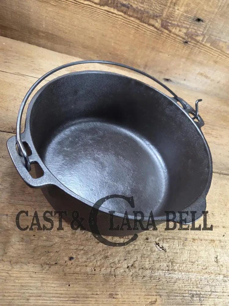 So Unique! 1950's Griswold/wagner Double Logo Dutch Oven