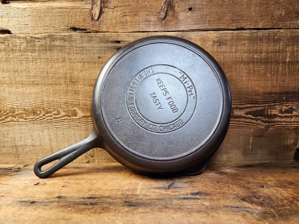 Rare AB&I 15 Cast Iron Milled Bottom Skillet 