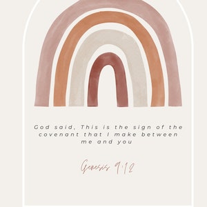 Genesis 9:12, Bible Verse Wall Art
