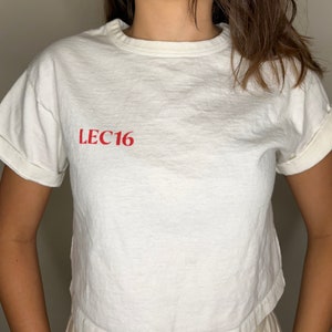 Formula 1 Inspired Charles Leclerc Crop T Shirt