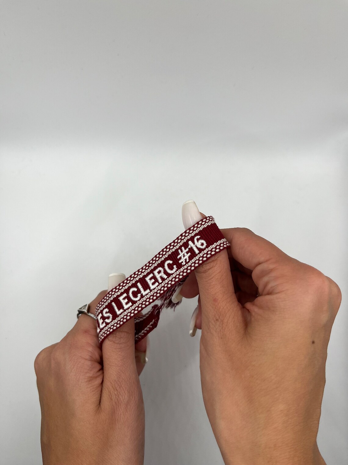 Charles Leclerc Inspired Bracelet Etsy