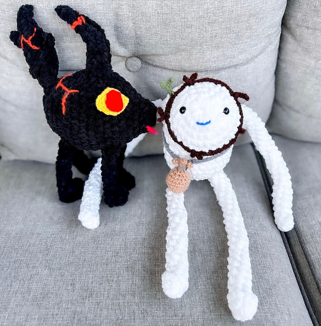 Adventure Time Plush Toy: Handmade Snow Golem & Fire Wolf - Etsy