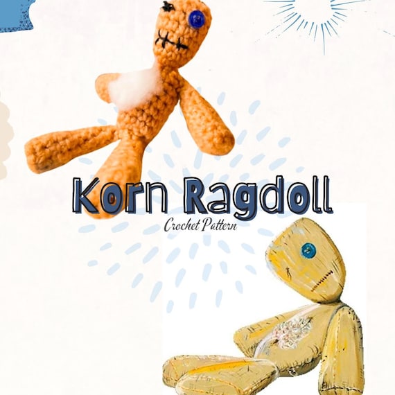 Korn Issues Rag Doll Crochet Pattern, Alternative Metal