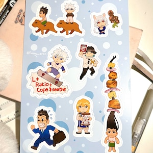 HxH sticker sheet