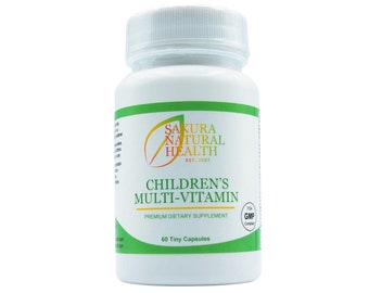 Children’s Multivitamin, Vitamins, Minerals, Herbs, Botanicals, Natural, Enzymes, Dietary, Nutritional, Supplement, Gift, Fast Shipping