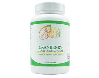 Cranberry Super Concentrate, Vitamins, Minerals, Herbs, Botanicals, Natural, Enzymes, Dietary, Nutritional, Supplement, Fast Shipping