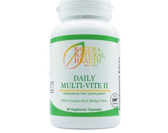 Daily Multivitamin II (without K), Vitamins, Minerals, Herbs, Botanicals, Dietary, Nutritional, Supplement, Fast Shipping