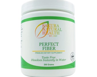 Supplément de fibres sans goût, Sakura Natural Health, 200 g