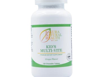 Kids Multivitamin (Chewable), Vitamins, Minerals, Herbs, Botanicals, Natural, Enzymes, Dietary, Nutritional, Supplement, Fast Shipping