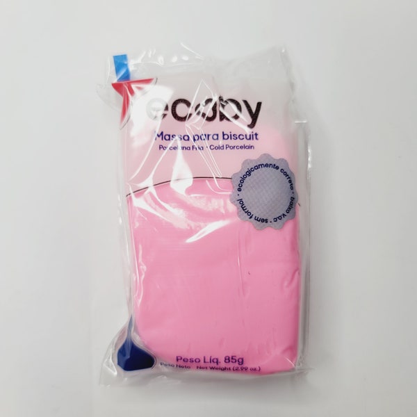 Pink Air Dry Clay Dough (Cold Porcelain Clay) (85g/3oz)