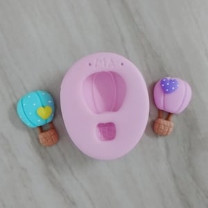 Cute Balloon Silicone Mold 074 MA for Clay Dolls Making, Resin, Soap, Candles and other crafts